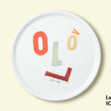 Porcelain plate - "LV100 anniversary" Ø32 pica plate