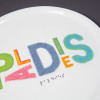 Porcelain plate - "PALDIES" Ø32 pica plate